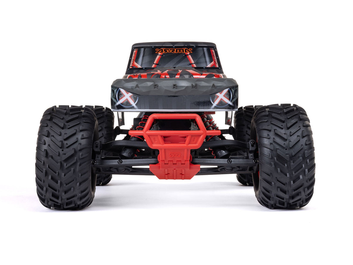1/10 QUAKE 223S DSC 2WD RTR Brushless Monster Truck, Red