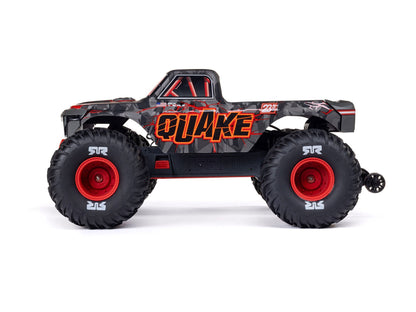 1/10 QUAKE 223S DSC 2WD RTR Brushless Monster Truck, Red