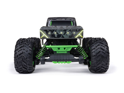 1/10 QUAKE 223S DSC 2WD RTR Brushless Monster Truck, Green