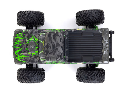 1/10 QUAKE 223S DSC 2WD RTR Brushless Monster Truck, Green