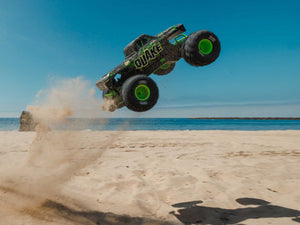 1/10 QUAKE 223S DSC 2WD RTR Brushless Monster Truck, Green