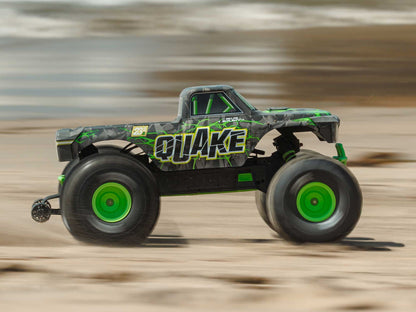 1/10 QUAKE 223S DSC 2WD RTR Brushless Monster Truck, Green