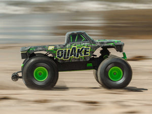 1/10 QUAKE 223S DSC 2WD RTR Brushless Monster Truck, Green
