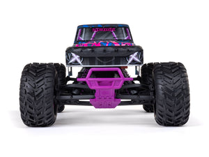 1/10 QUAKE 223S DSC 2WD RTR Brushless Monster Truck, Purple