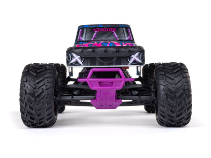 1/10 QUAKE 223S DSC 2WD RTR Brushless Monster Truck, Purple