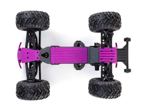 1/10 QUAKE 223S DSC 2WD RTR Brushless Monster Truck, Purple
