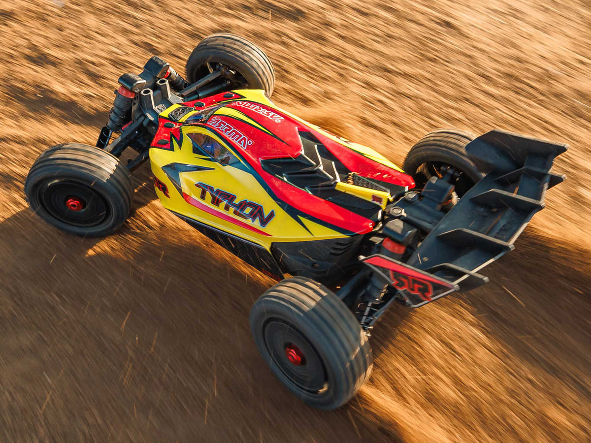 1/8 TYPHON MEGA 665 4X4 RTR Buggy Yellow