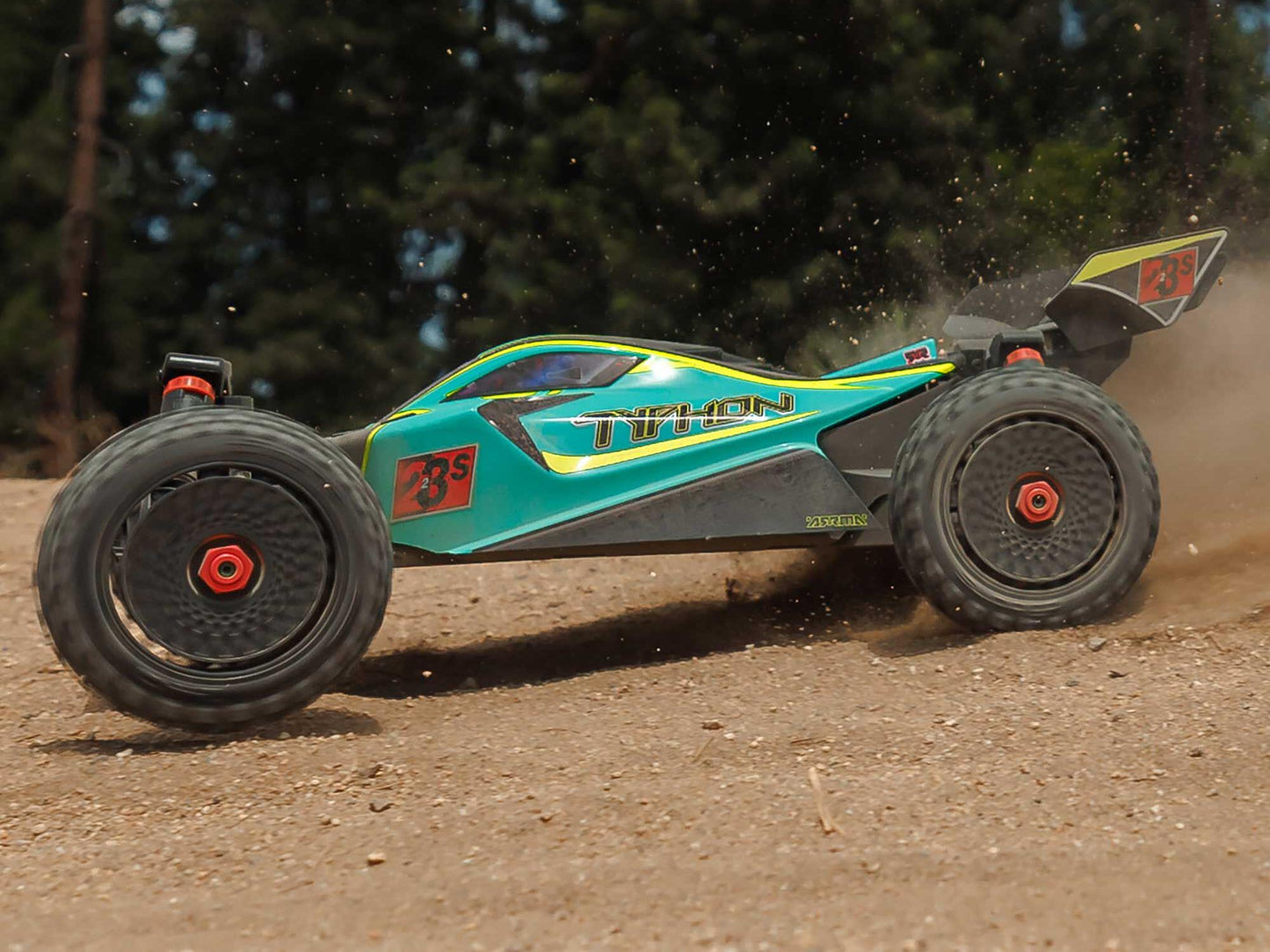 1/8 TYPHON 223S BLX 4X4  Buggy RTR with DSC Green