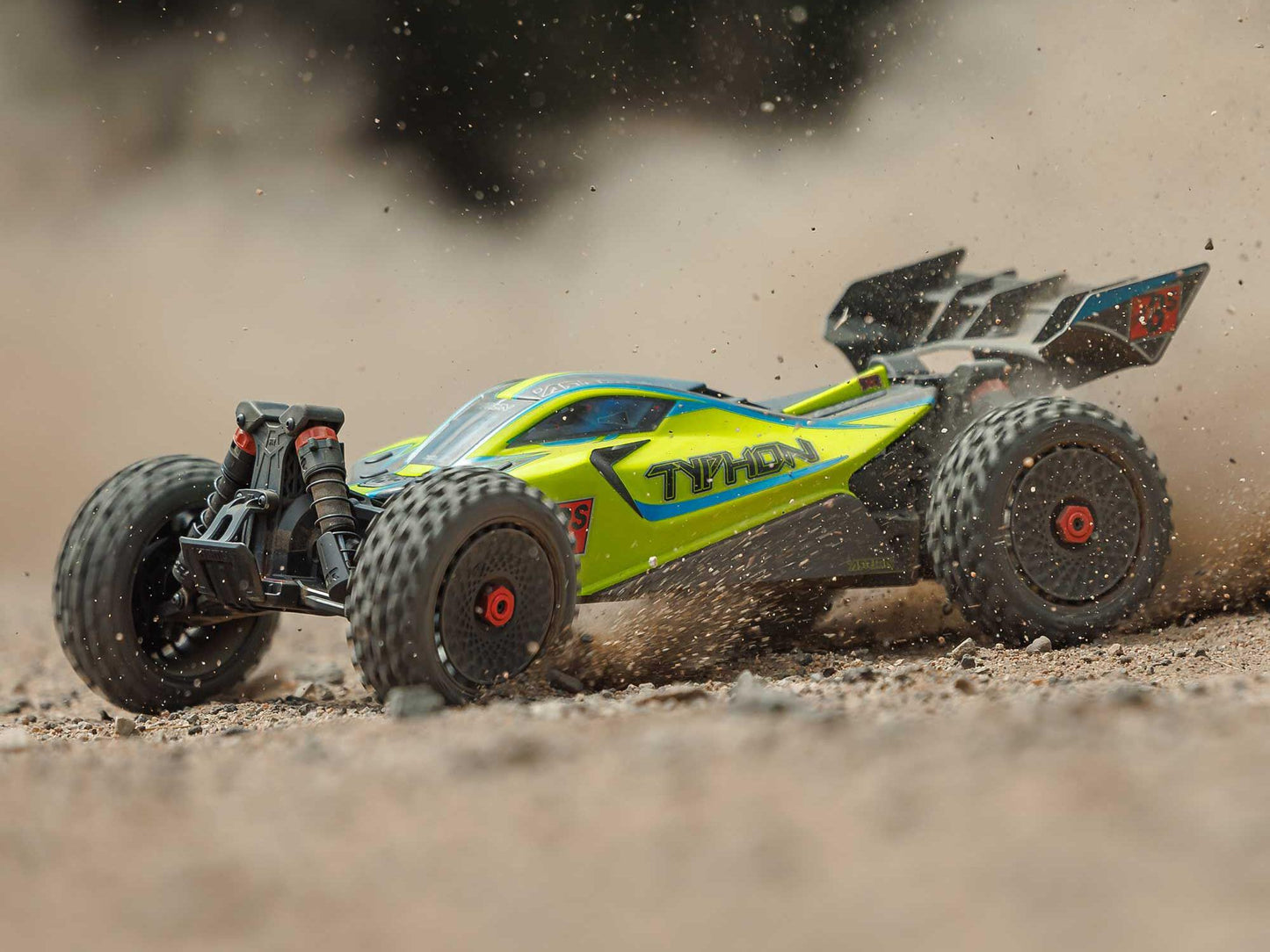 1/8 TYPHON 223S BLX 4X4 Buggy RTR with DSC Yellow
