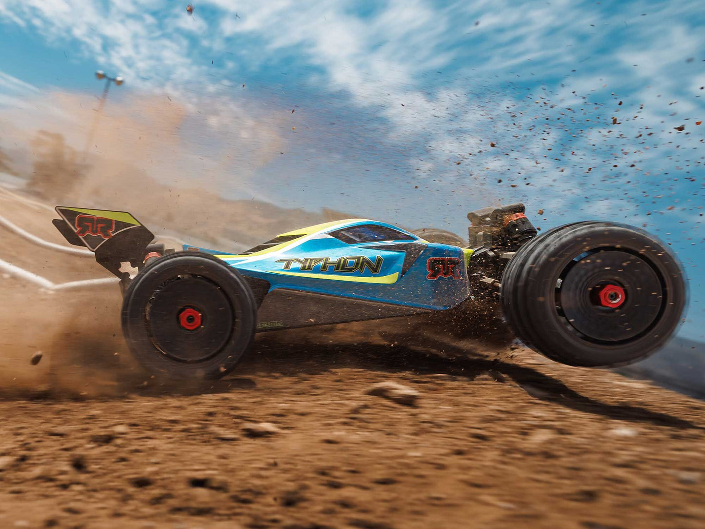 1/8 TYPHON 223S BLX 4X4 Buggy RTR with DSC Blue