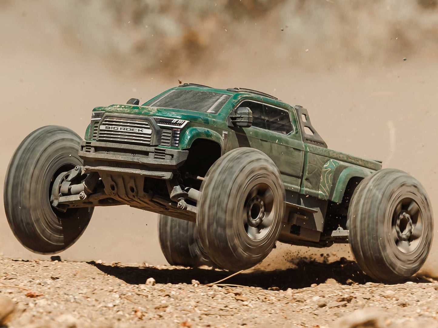 1/10 BIG ROCK 223S DSC 4X4 RTR Monster Truck Green