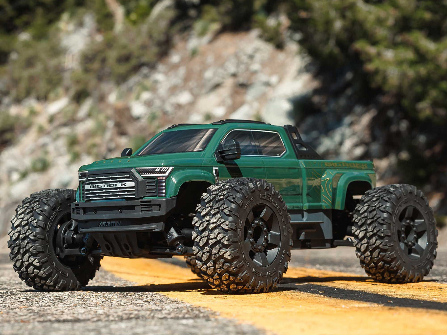 1/10 BIG ROCK 223S DSC 4X4 RTR Monster Truck Green