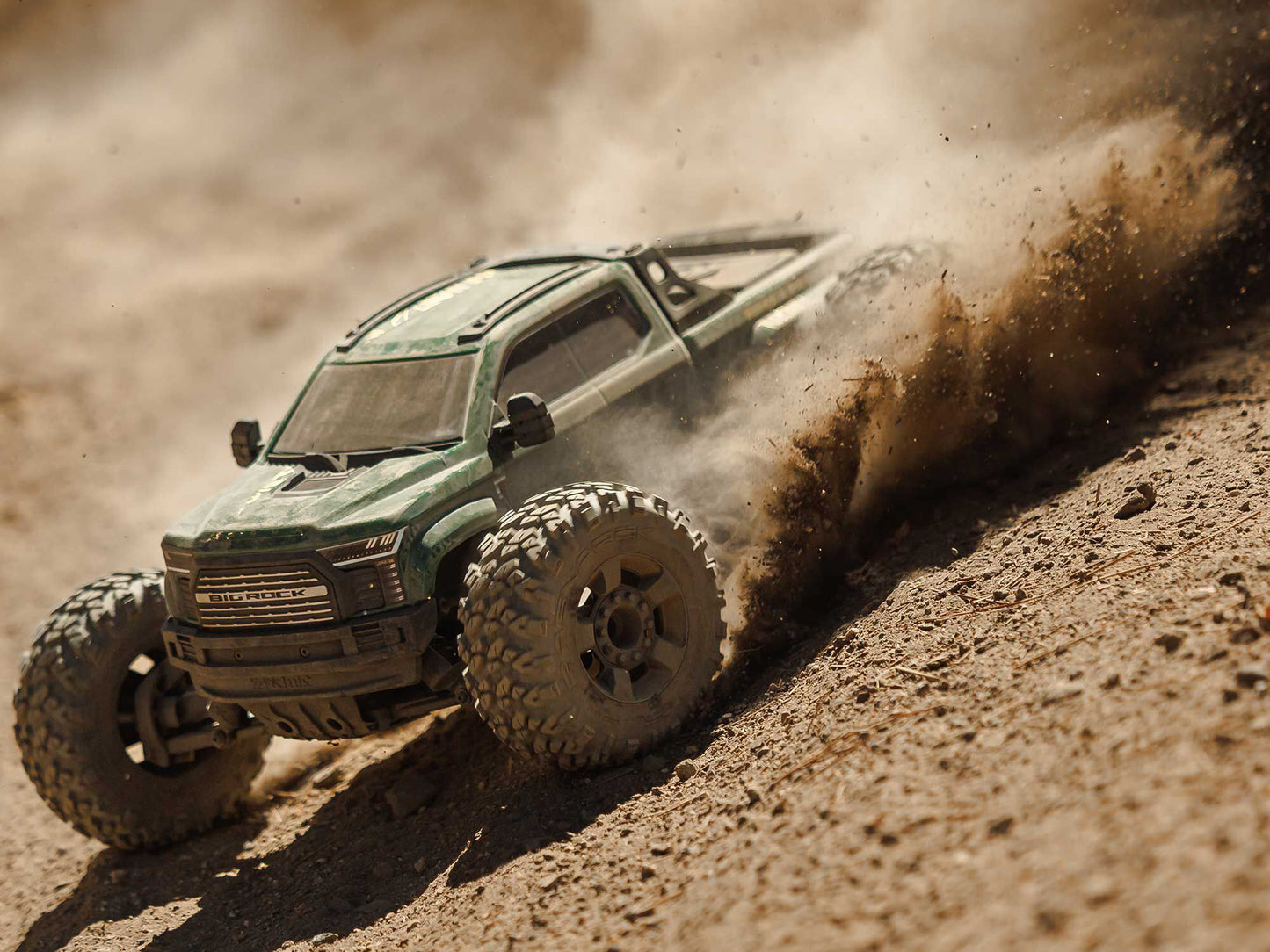 1/10 BIG ROCK 223S DSC 4X4 RTR Monster Truck Green