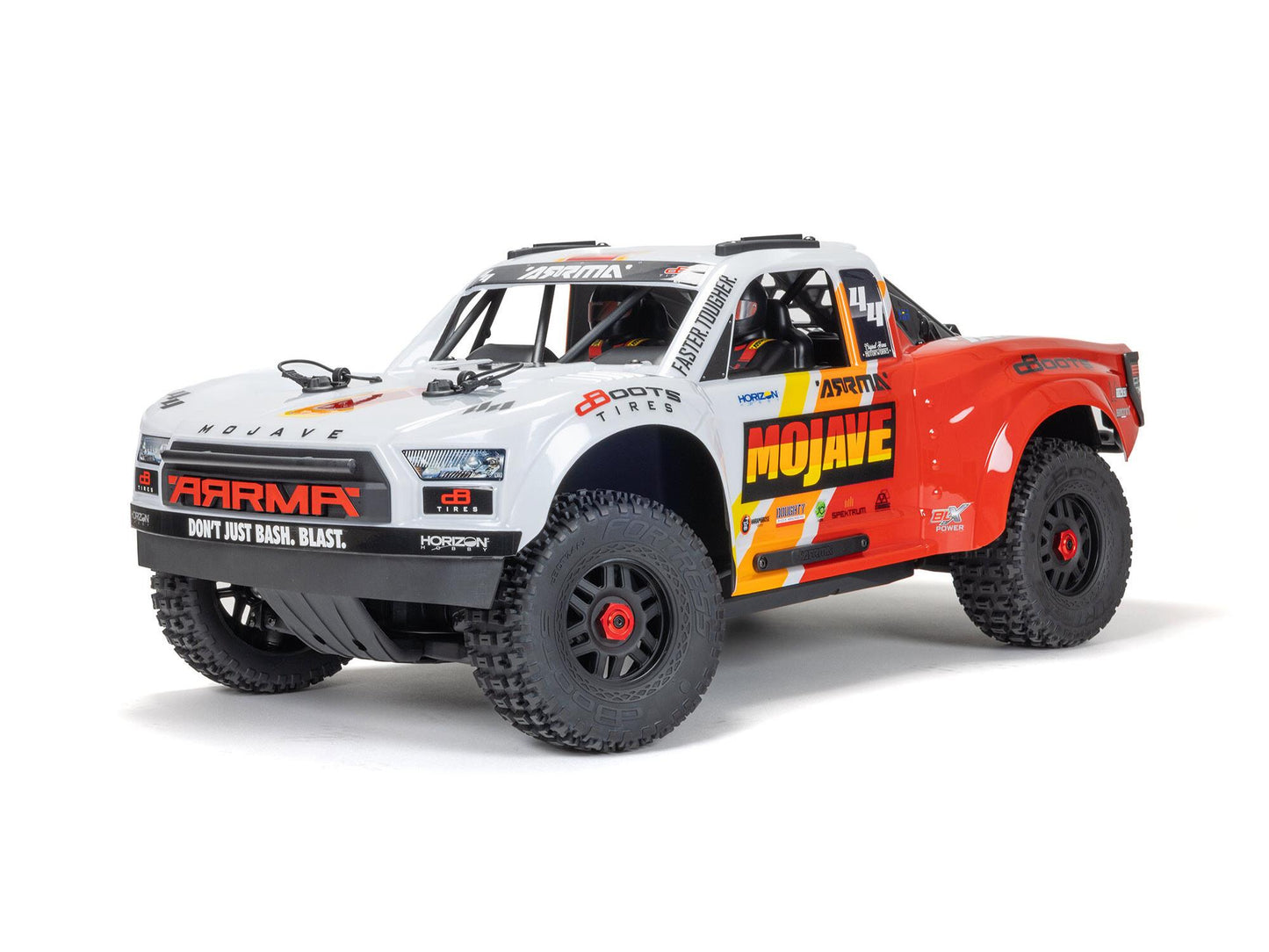 1/8 MOJAVE 4S 4X4 BLX DT (with Centre Diff) RTR White
