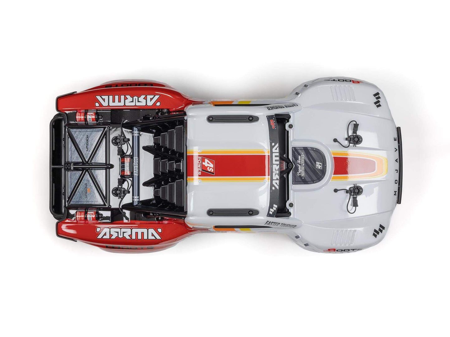 1/8 MOJAVE 4S 4X4 BLX DT (with Centre Diff) RTR White