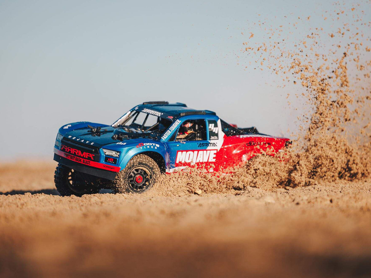 1/8 MOJAVE 4S 4X4 BLX DT (with Centre Diff) RTR Blue