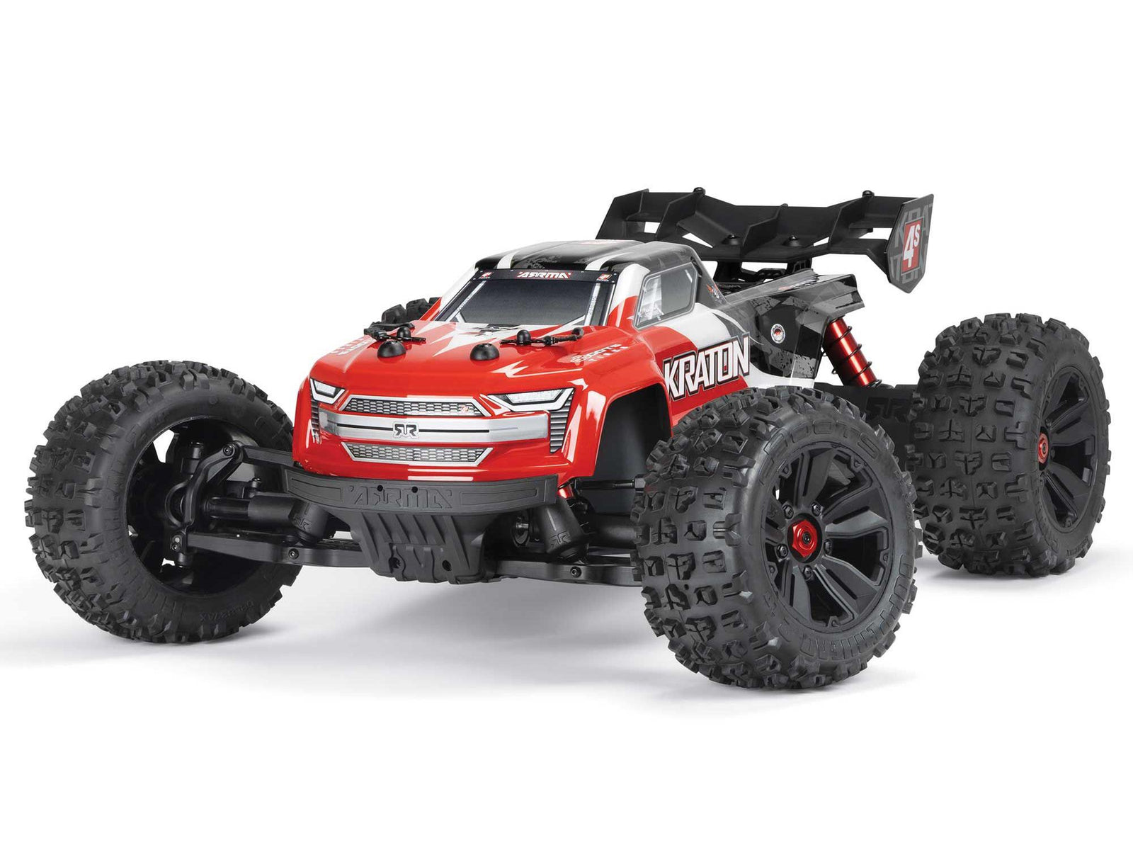 1/10 KRATON 4S 4X4 BLX Centre Diff Speed MT (Red)