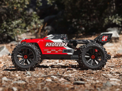 1/10 KRATON 4S 4X4 BLX Centre Diff Speed MT (Red)