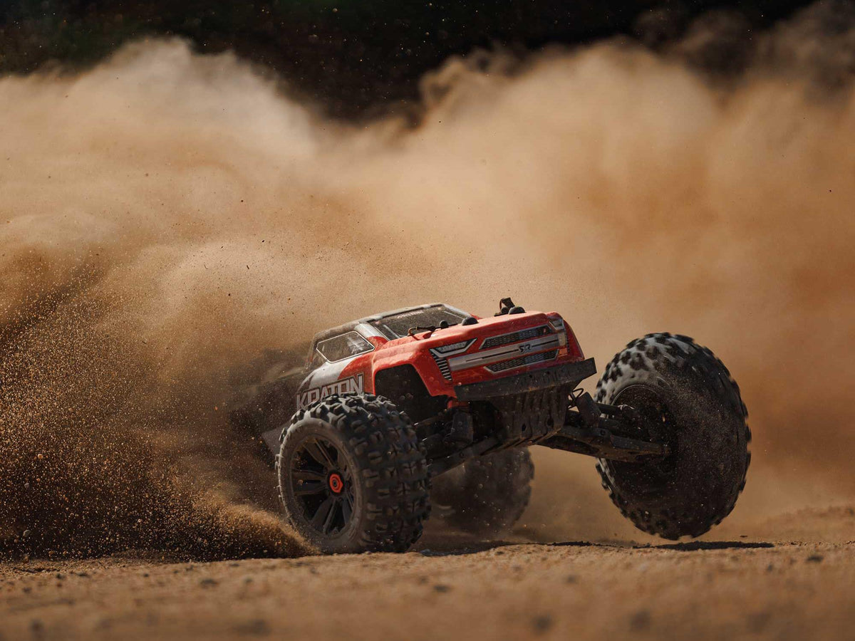 1/10 KRATON 4S 4X4 BLX Centre Diff Speed MT (Red)
