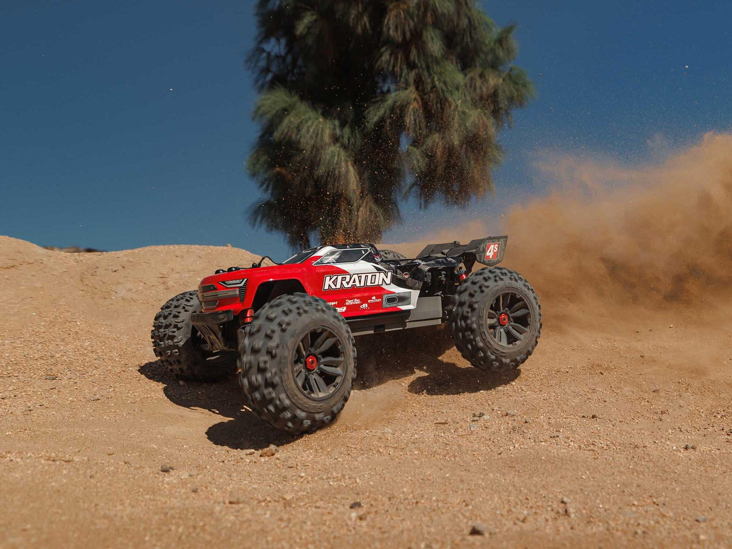 1/10 KRATON 4S 4X4 BLX Centre Diff Speed MT (Red)