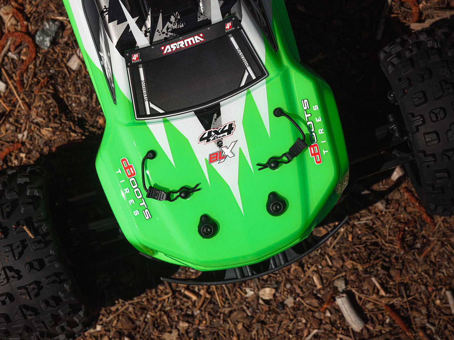 1/10 KRATON 4S 4X4 BLX Centre Diff Speed MT (Green)
