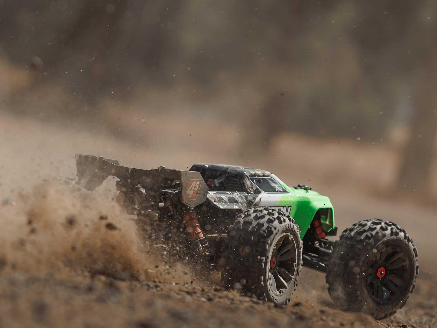 1/10 KRATON 4S 4X4 BLX Centre Diff Speed MT (Green)