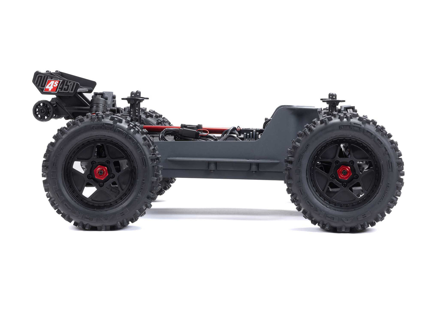 1/10 OUTCAST 4S 4X4 BLX Stunt MT (with Centre Diff) Gunmetal