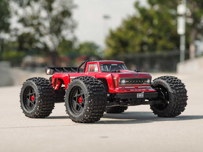 1/10 OUTCAST 4S 4X4 BLX Stunt MT (with Centre Diff) Red