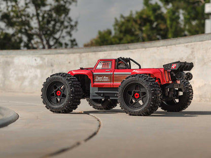 1/10 OUTCAST 4S 4X4 BLX Stunt MT (with Centre Diff) Red