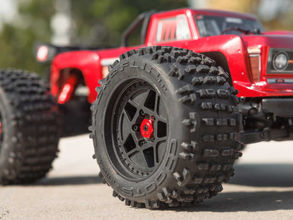1/10 OUTCAST 4S 4X4 BLX Stunt MT (with Centre Diff) Red
