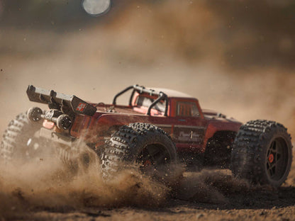 1/10 OUTCAST 4S 4X4 BLX Stunt MT (with Centre Diff) Red