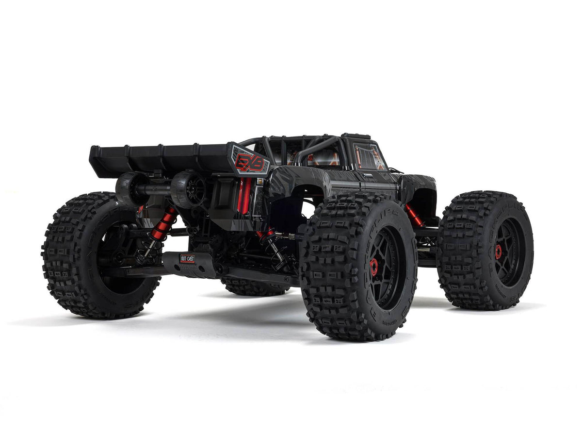 1/5 OUTCAST 8S 4X4 BLX EXB Stunt Truck RTR Black