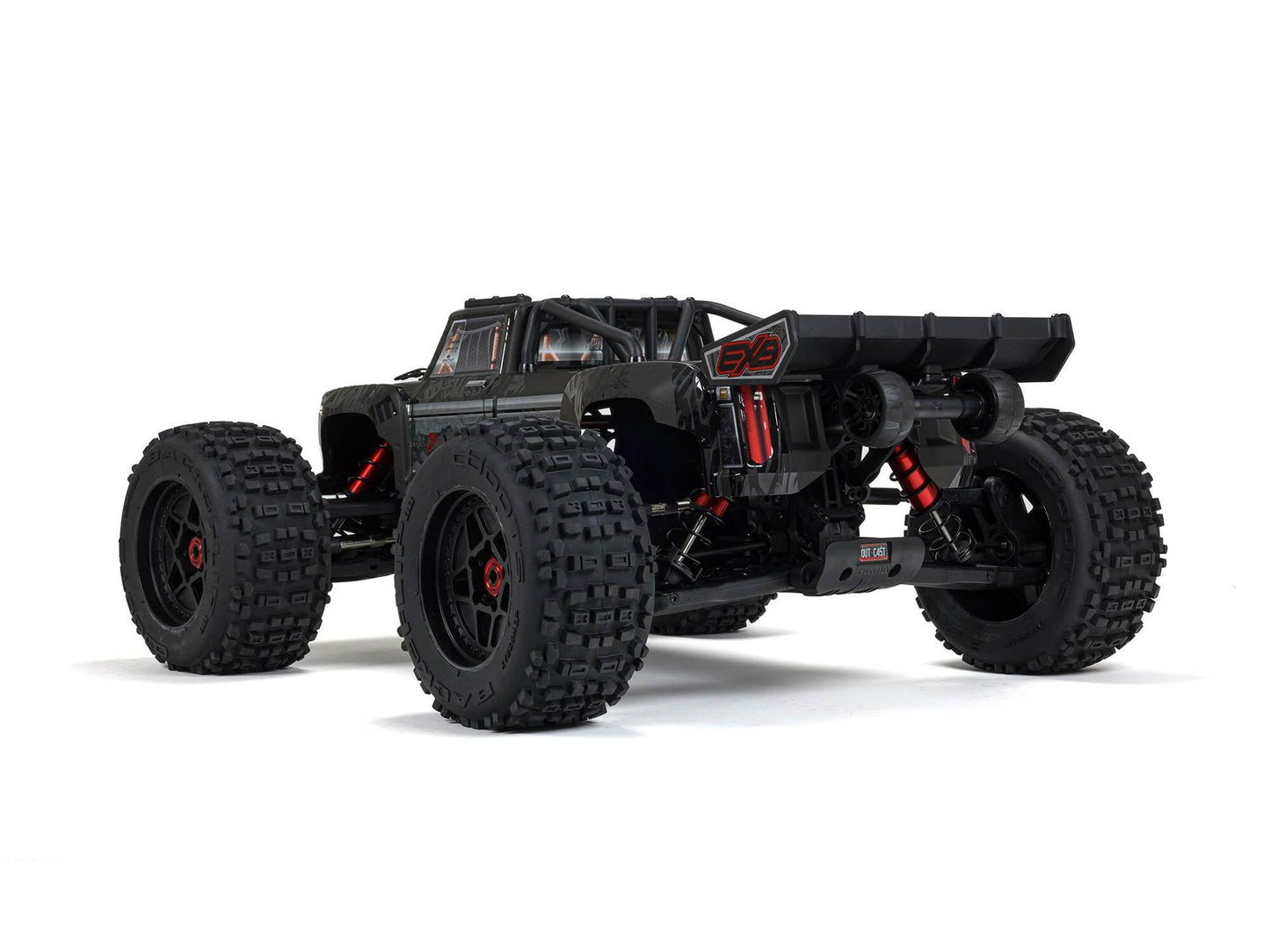 1/5 OUTCAST 8S 4X4 BLX EXB Stunt Truck RTR Black
