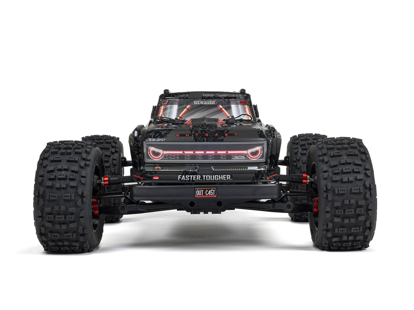 1/5 OUTCAST 8S 4X4 BLX EXB Stunt Truck RTR Black