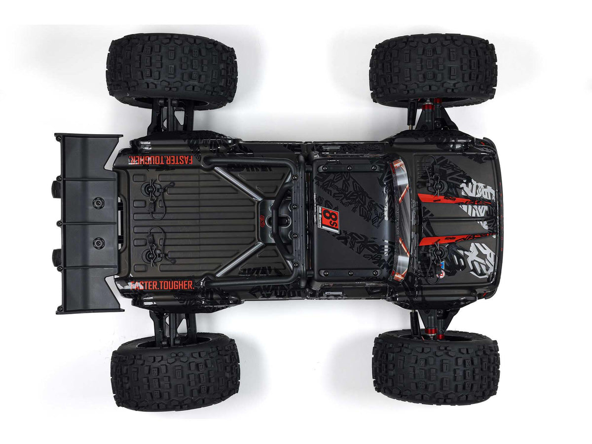 1/5 OUTCAST 8S 4X4 BLX EXB Stunt Truck RTR Black