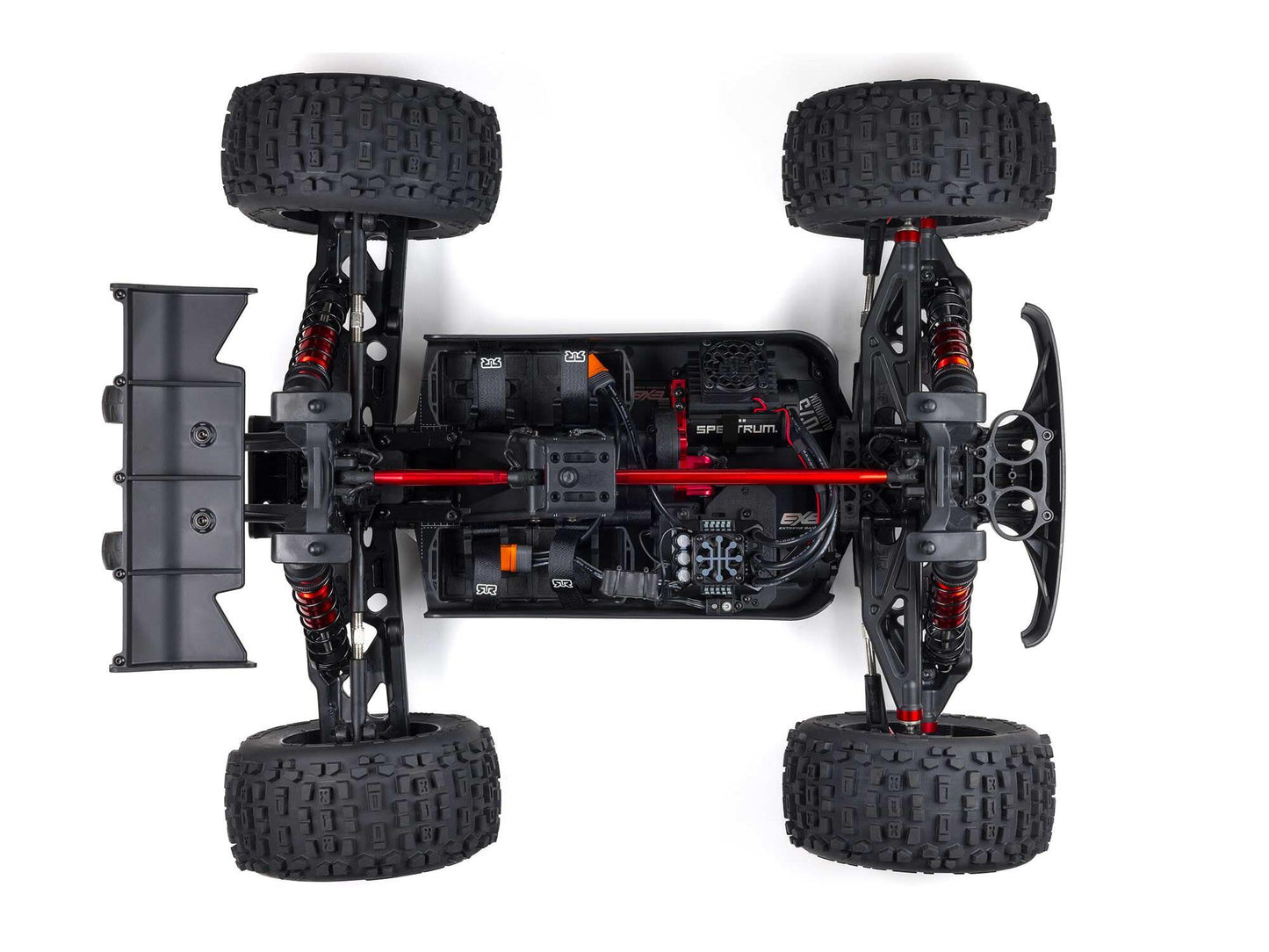 1/5 OUTCAST 8S 4X4 BLX EXB Stunt Truck RTR Black