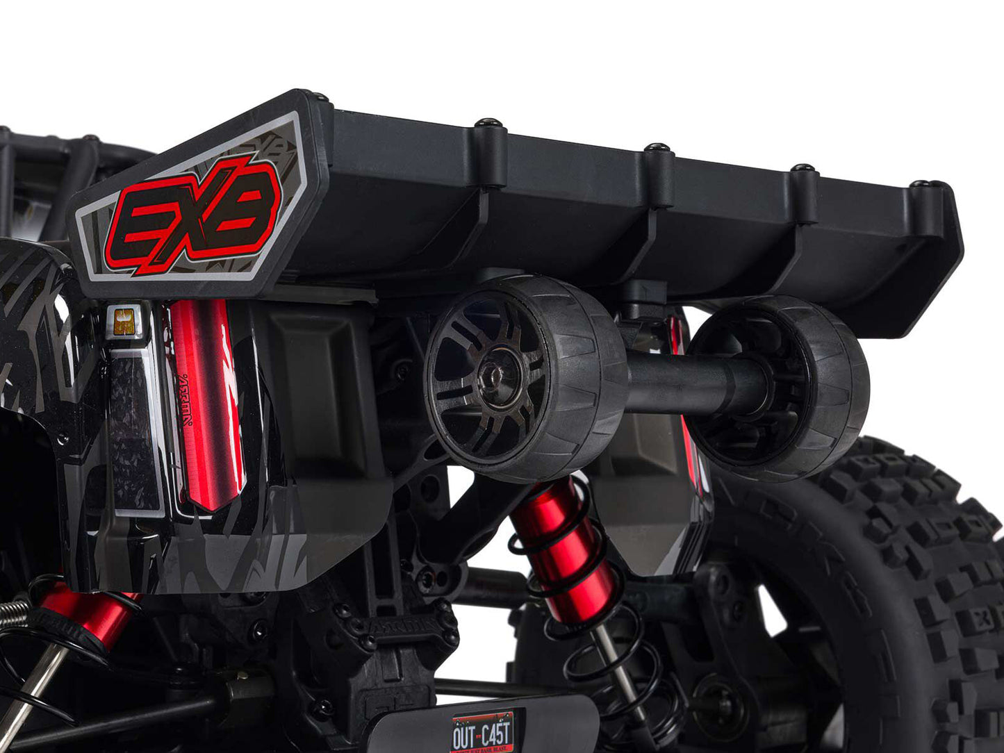 1/5 OUTCAST 8S 4X4 BLX EXB Stunt Truck RTR Black