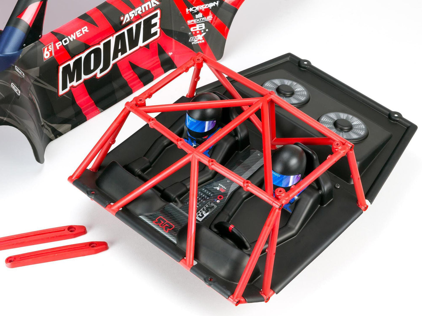 1/7 MOJAVE 6S 4X4 BLX Desert Truck RTR Red/Black