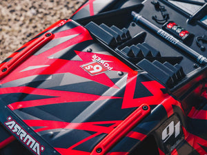 1/7 MOJAVE 6S 4X4 BLX Desert Truck RTR Red/Black