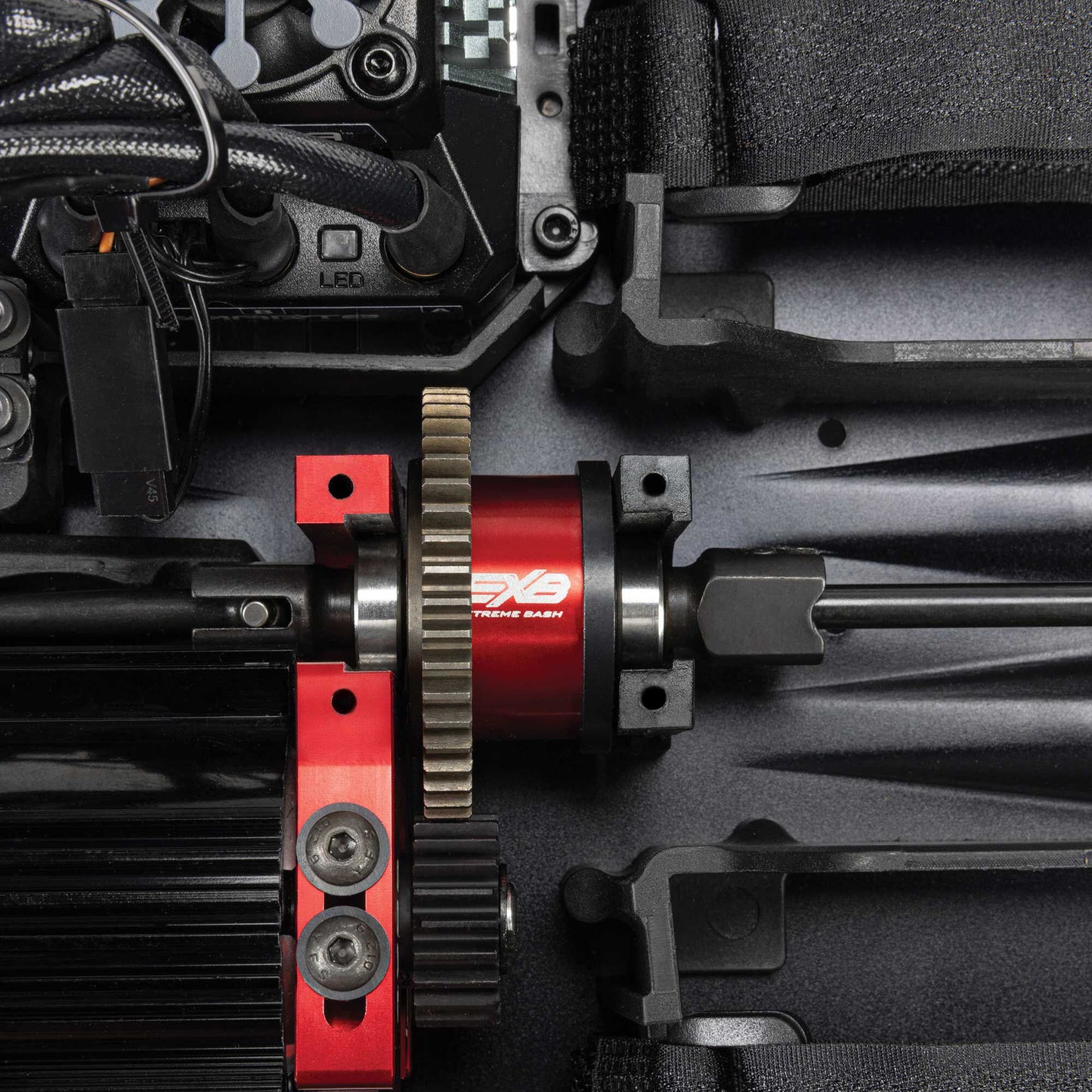 ** PREORDER 05-10-2025 ** 1/7 LIMITLESS 8S AVC 4X4 RTR BLX Street Speed, SPEED MACHINE Red/Black C-ARA7816T1