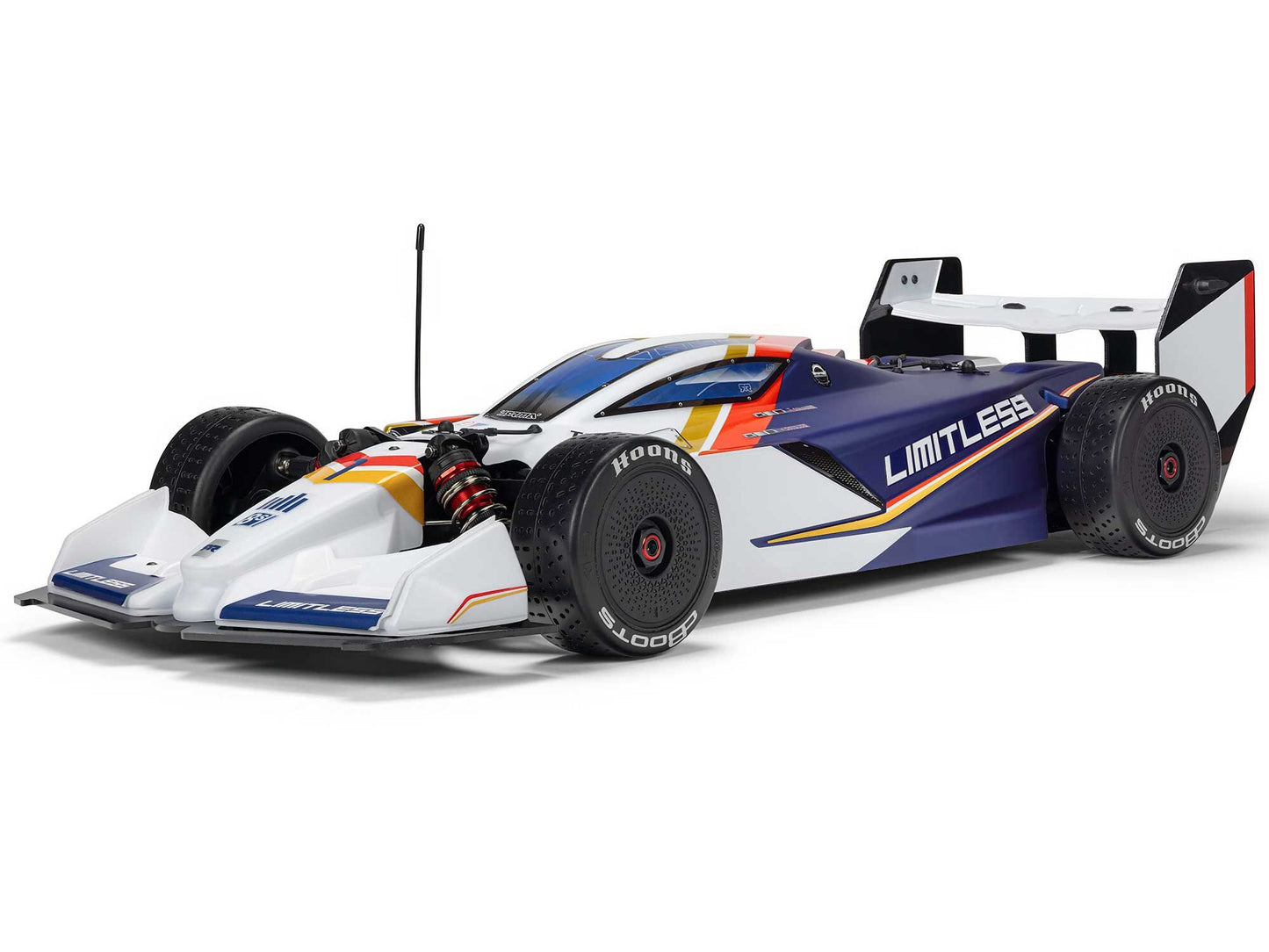 ** PREORDER 05-10-2025 ** 1/7 LIMITLESS 8S AVC 4X4 RTR BLX Street Speed, SPEED MACHINE White/Blue C-ARA7816T2