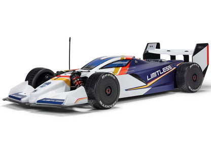 ** PREORDER 05-10-2025 ** 1/7 LIMITLESS 8S AVC 4X4 RTR BLX Street Speed, SPEED MACHINE White/Blue C-ARA7816T2
