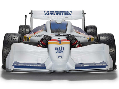 1/7 LIMITLESS 120 8S AVC 4X4 RTR Street Speed, White/Blue