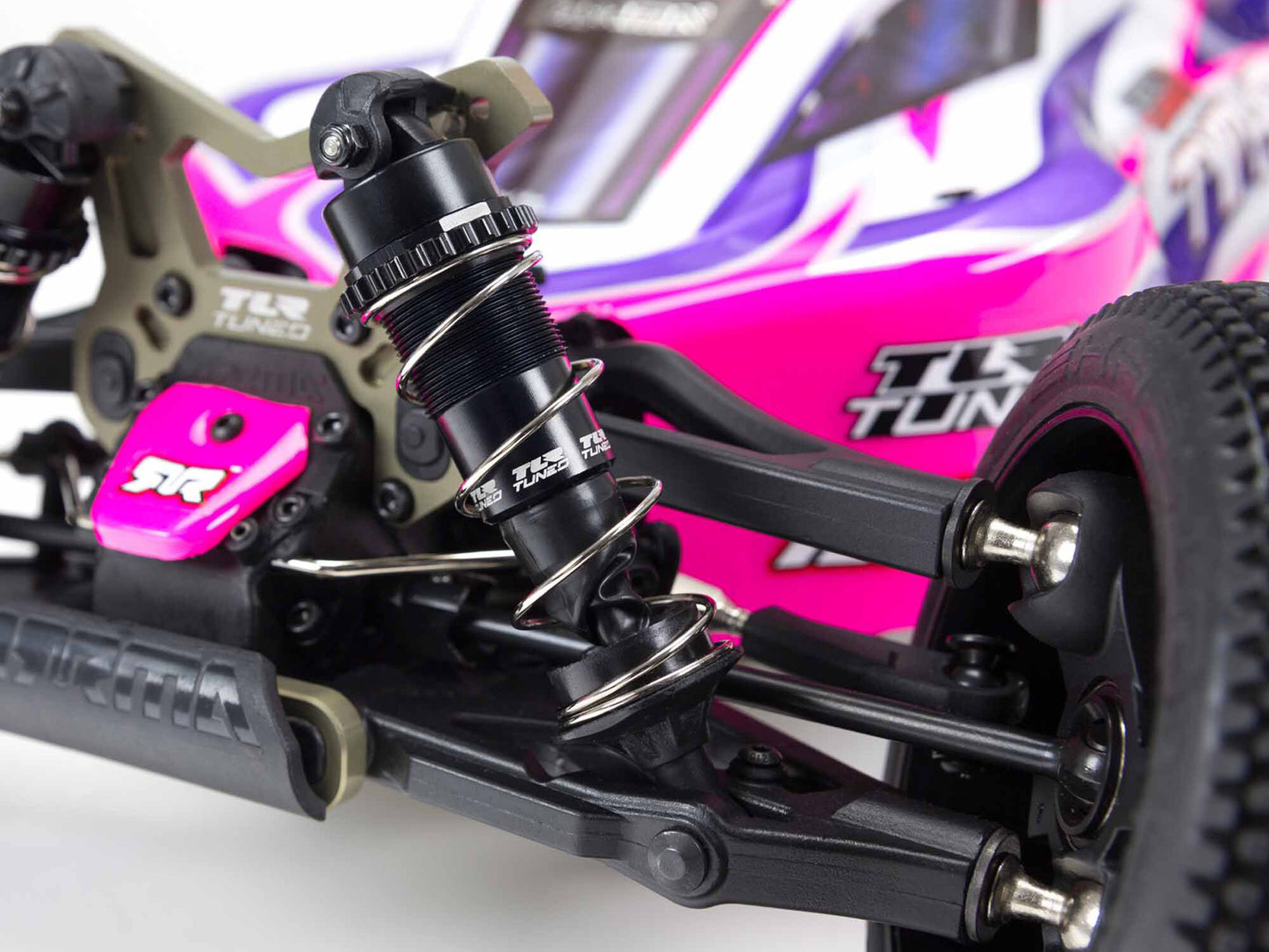1/8 TLR TUNED TYPHON Race Ready Roller Pink/Purple