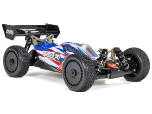 1/8 TLR TUNED TYPHON 6S 4X4 BLX Buggy RTR Red/Blue
