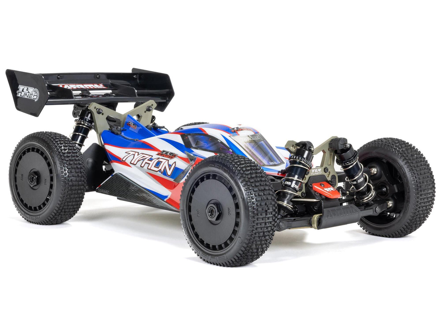 1/8 TLR TUNED TYPHON 6S 4X4 BLX Buggy RTR Red/Blue