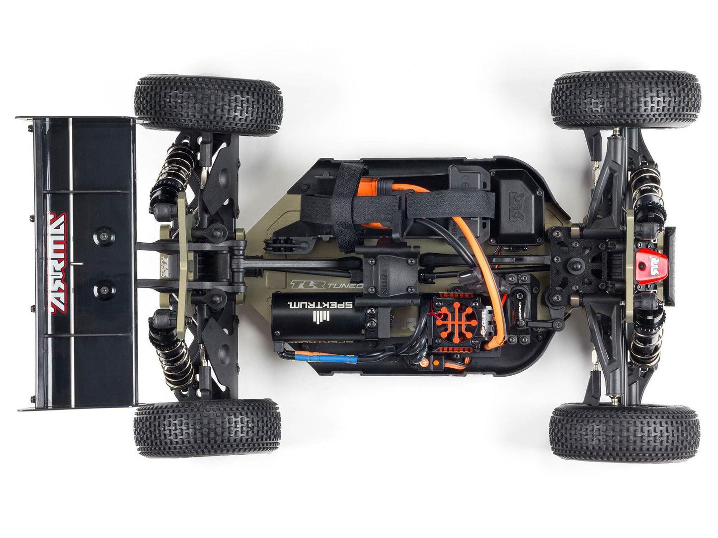 1/8 TLR TUNED TYPHON 6S 4X4 BLX Buggy RTR Red/Blue
