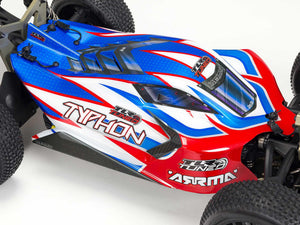 1/8 TLR TUNED TYPHON 6S 4X4 BLX Buggy RTR Red/Blue