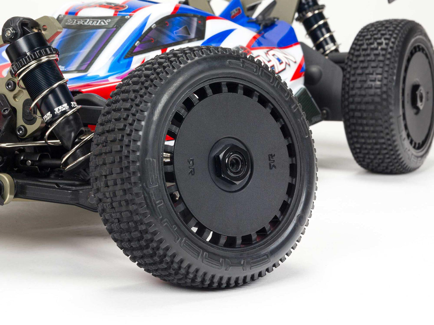 1/8 TLR TUNED TYPHON 6S 4X4 BLX Buggy RTR Red/Blue