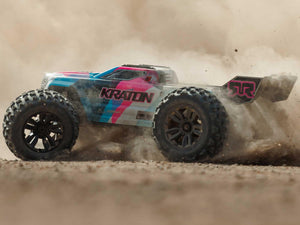 1/8 KRATON 6S V6 4X4 BLX Speed Monster Truck RTR Blue/Pink